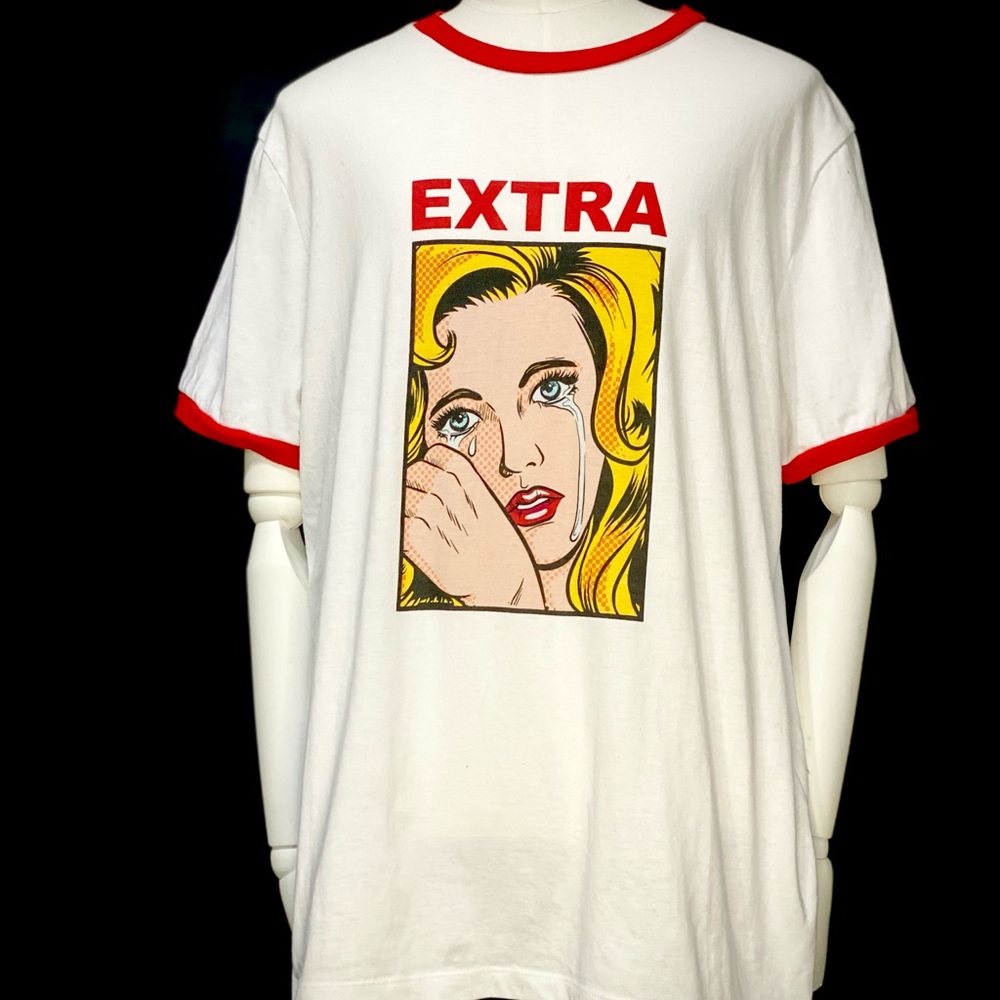 Cartoon animation graphic t-shirt